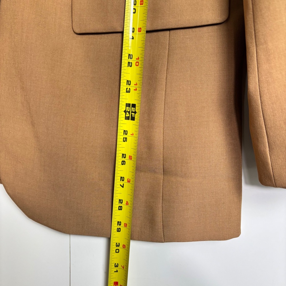 Banana Republic Sculpted Stretch Blazer 12 Afternoon Latte Professional Minimal - Picture 14 of 16